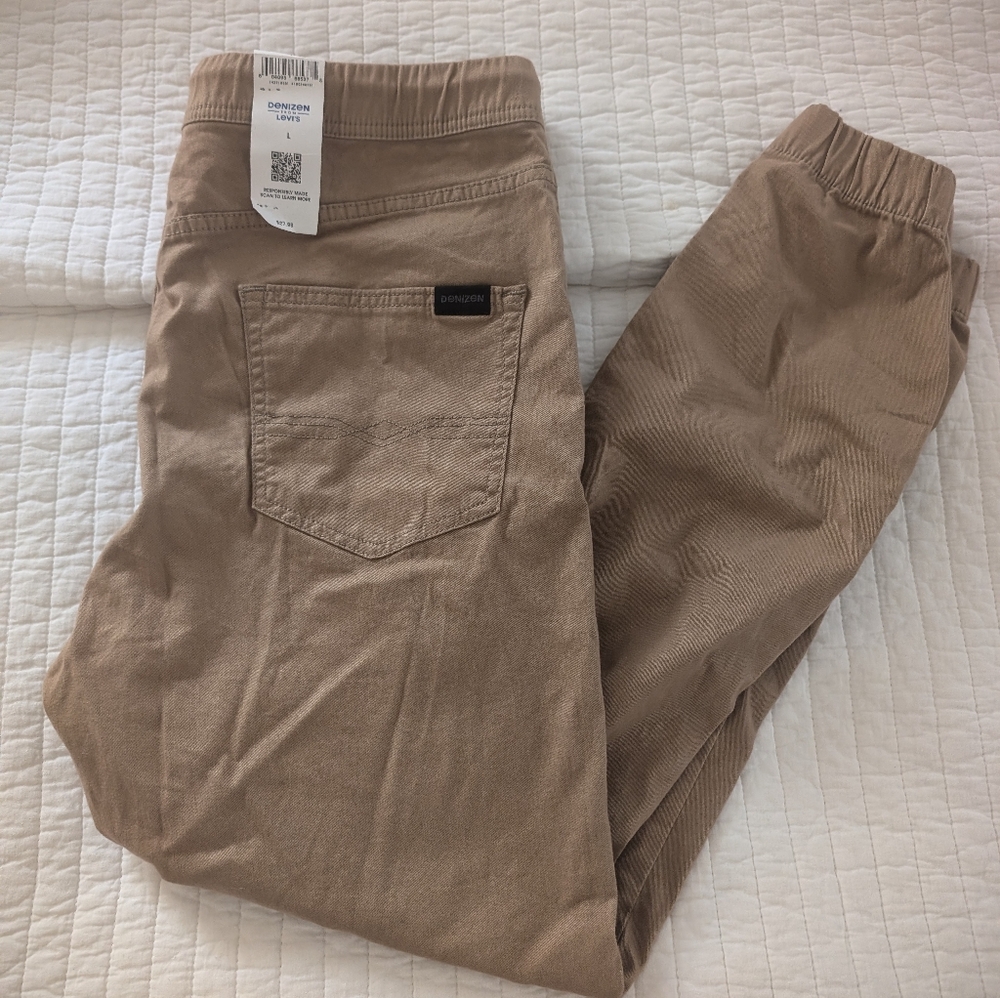 NWT Men's Denizen by Levi khaki jogger